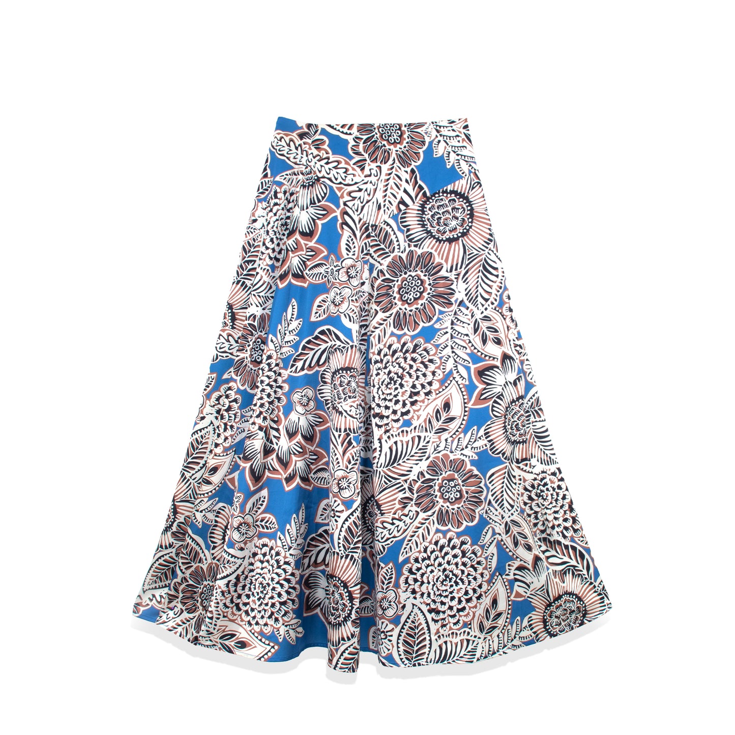 FLORAL PRINTED SLIP SKIRT