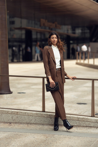 PINSTRIPE BLAZER