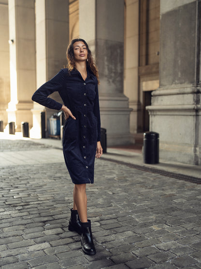 CORDUROY DRESS