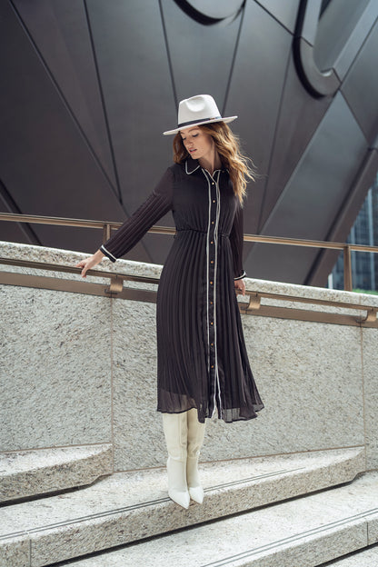 Pleated Dress