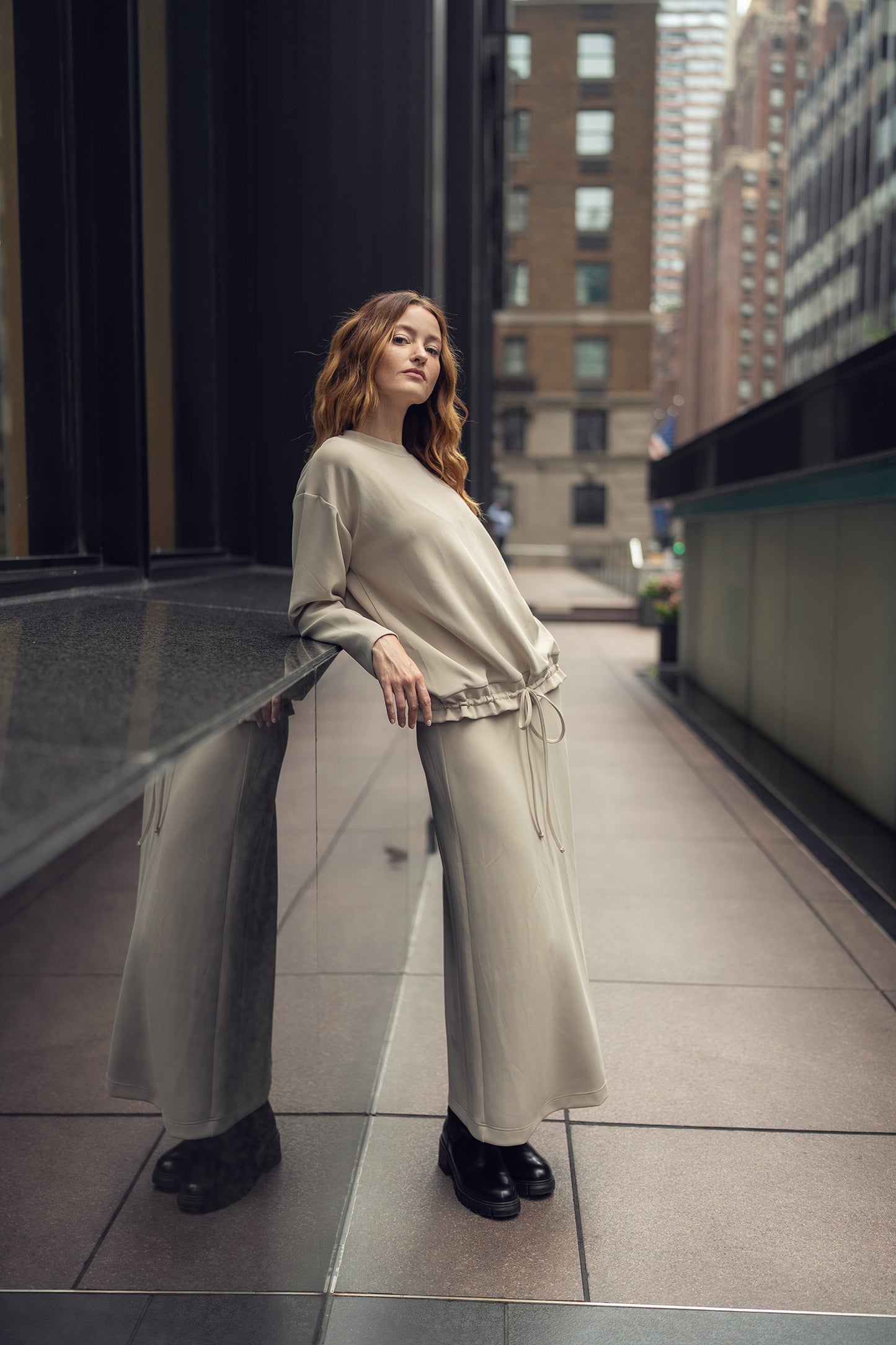 SCUBA A-LINE SKIRT