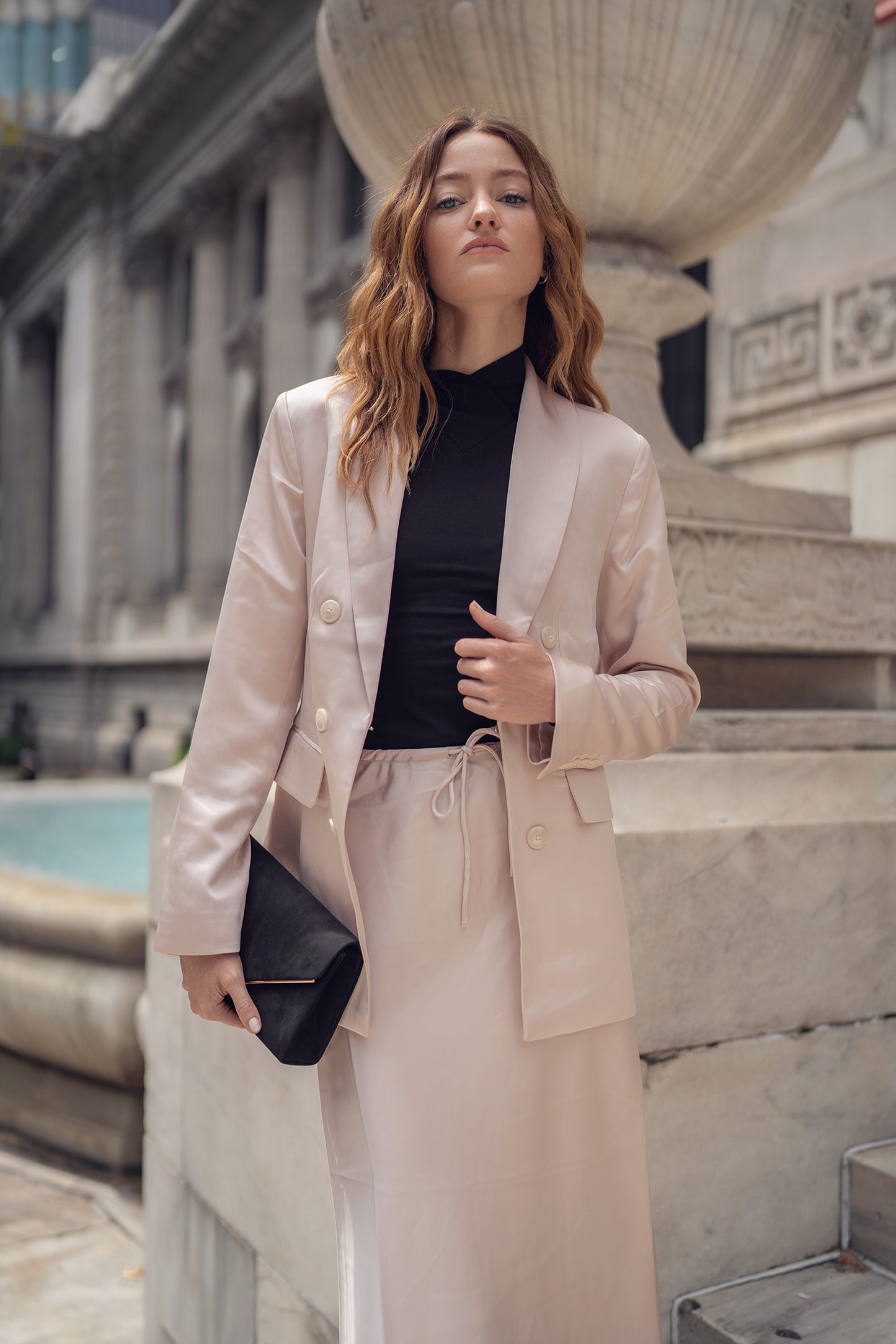 SILK BLAZER