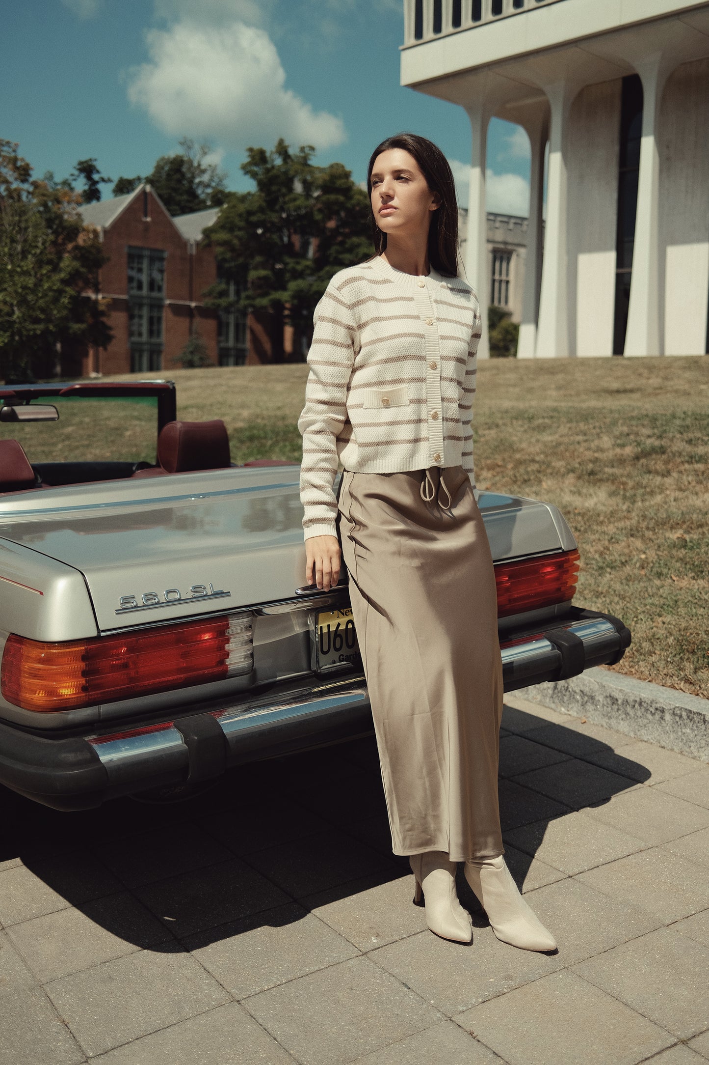 Luxe Satin Skirt