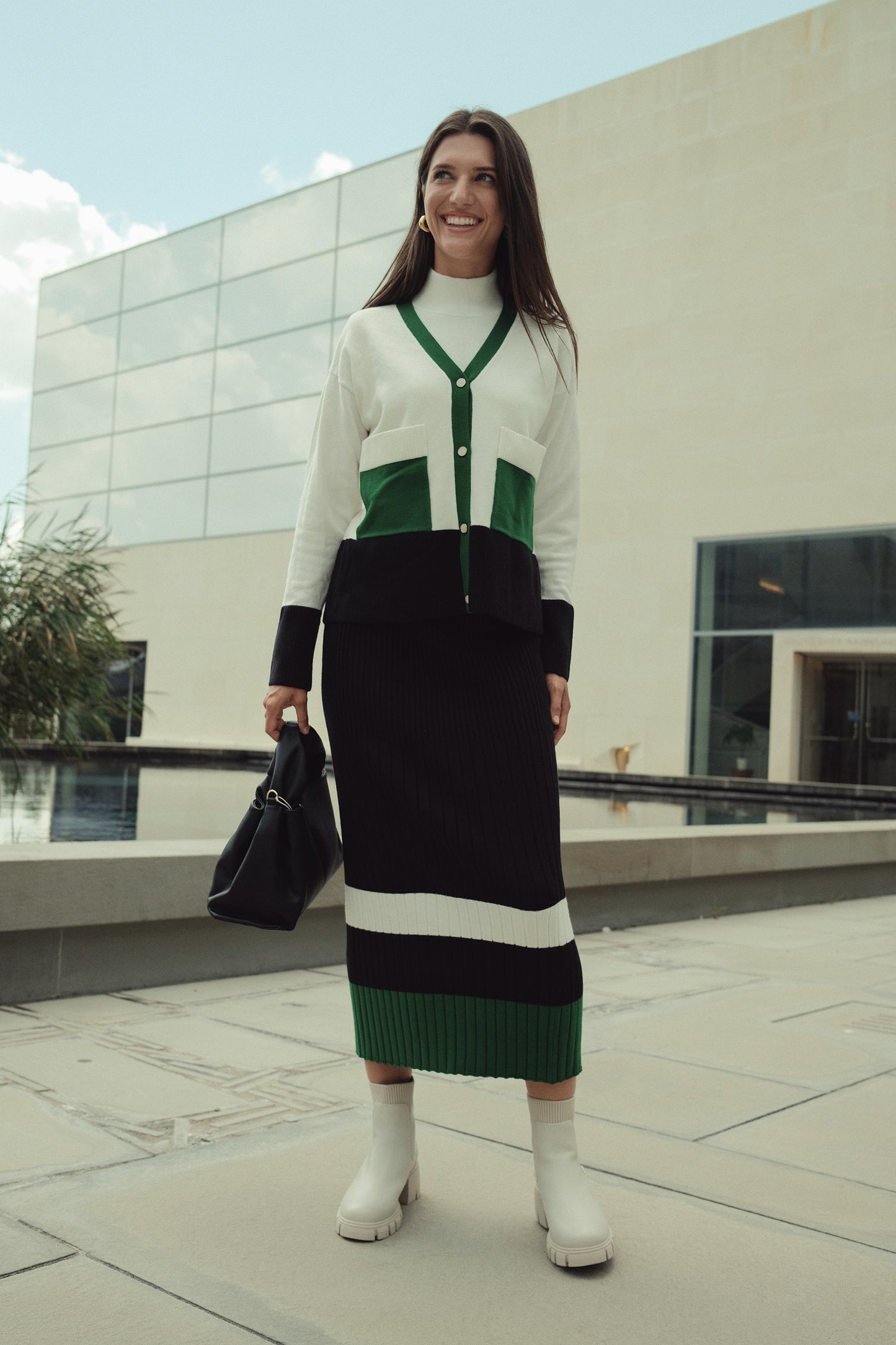 Oversized Knit Cardigan