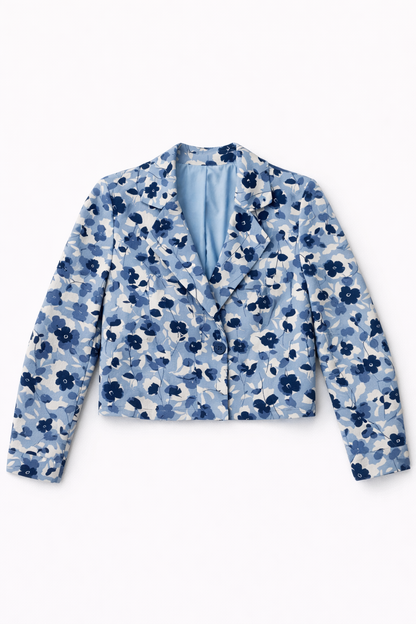 FLORAL BLAZER